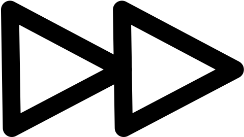 X - Fast Forward Button Png (750x500), Png Download