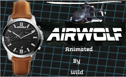 Airwolf Watch Face - Analog Watch (563x563), Png Download