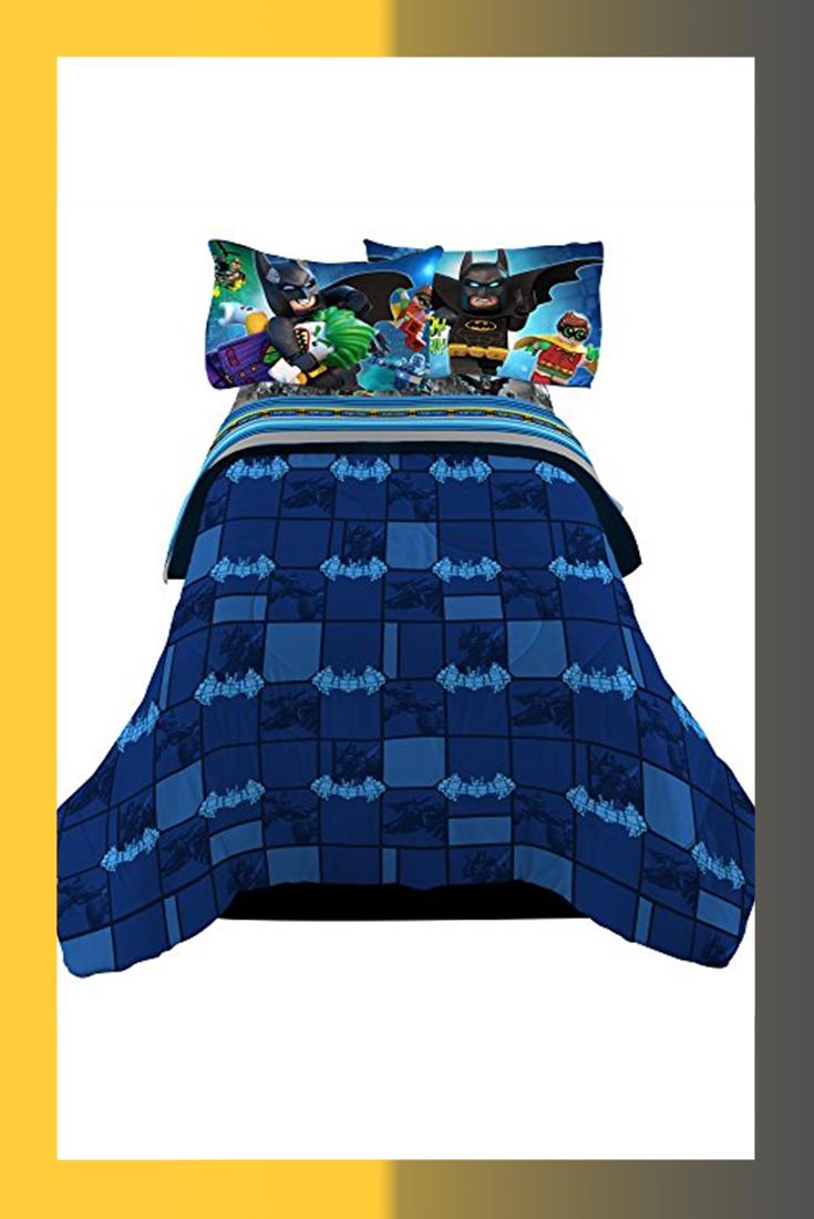 Lego Ml7668 Batman No Way Brozay Twin/full Comforter - Batman Lego Comforter (735x1100), Png Download