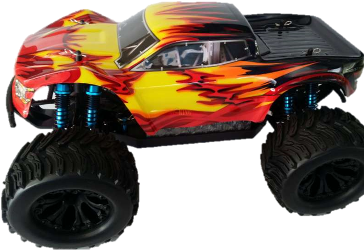 Hsp 94211 Brushed Monster Truck Brontosaurus - Monster Truck (720x720), Png Download