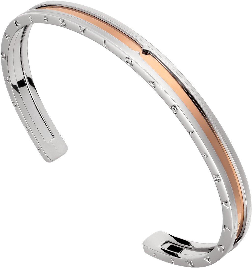 Zero1 Bracelet - Bvlgari Bangle (1800x1405), Png Download