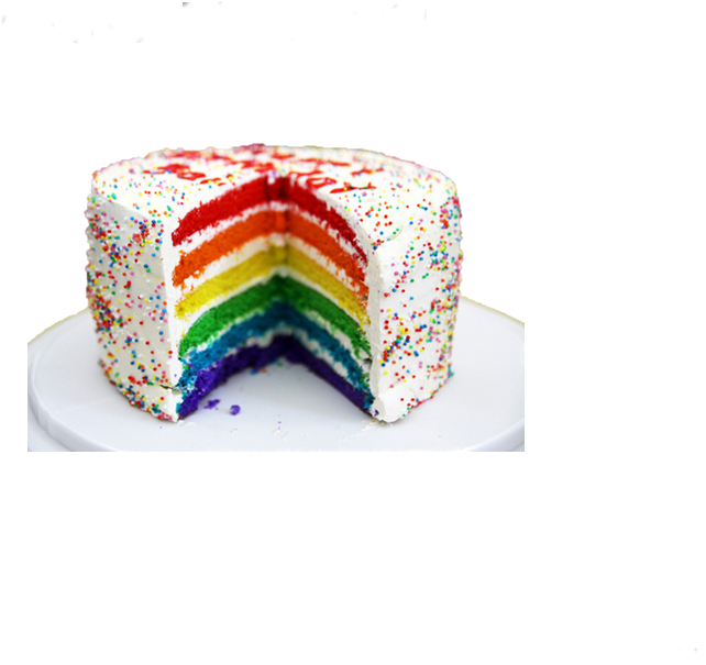 Arcoiris - Icing (960x720), Png Download