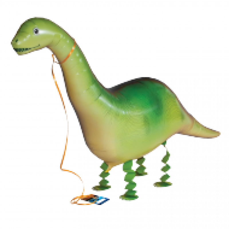 Kävelevä Brontosaurus Foliopallo - Dinosaur Pet Balloon (800x800), Png Download