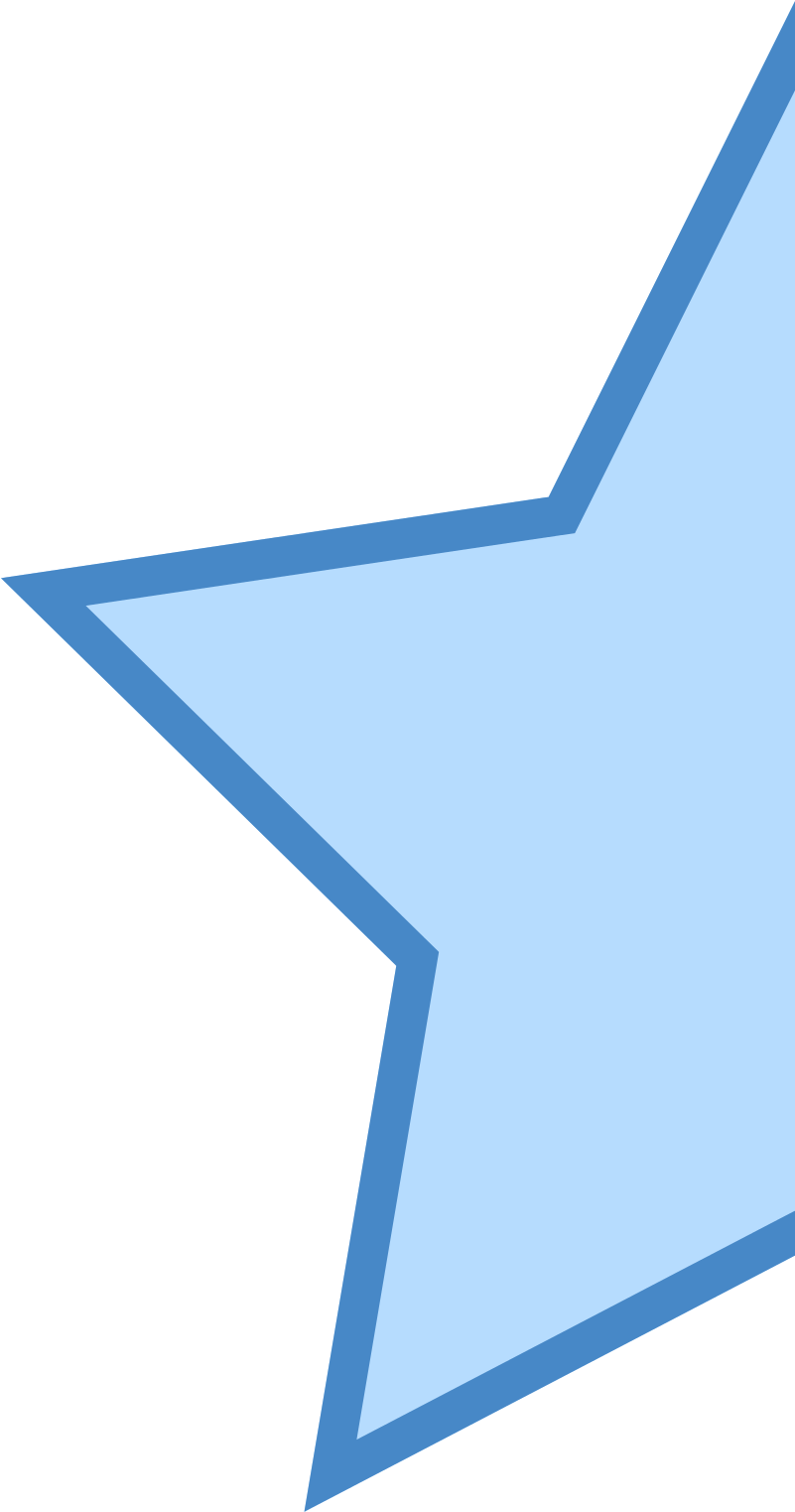 Computer Icons Clip Art Transprent Png - Star Half (1600x1600), Png Download