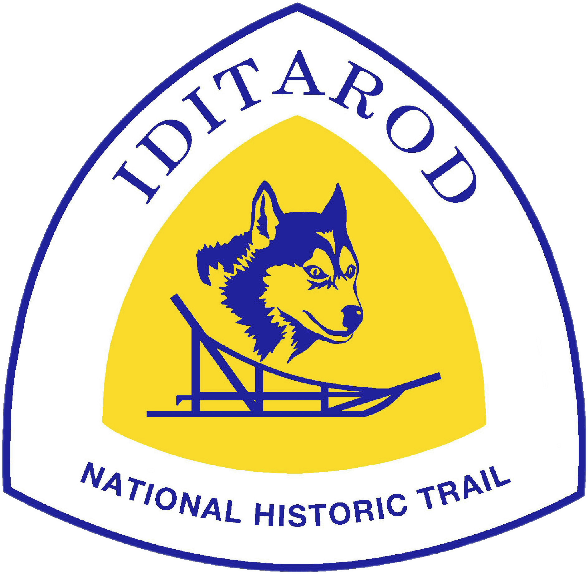 Png Freeuse Download Iditarod National Historic Logo - Iditarod Trail (2002x2008), Png Download