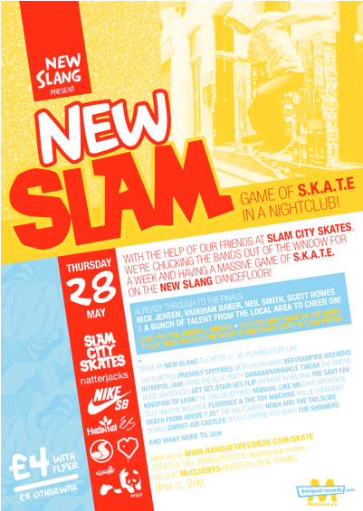 New Slam 28th May At New Slang, Kingston Out Of Stock - Enjoi Panda (564x564), Png Download