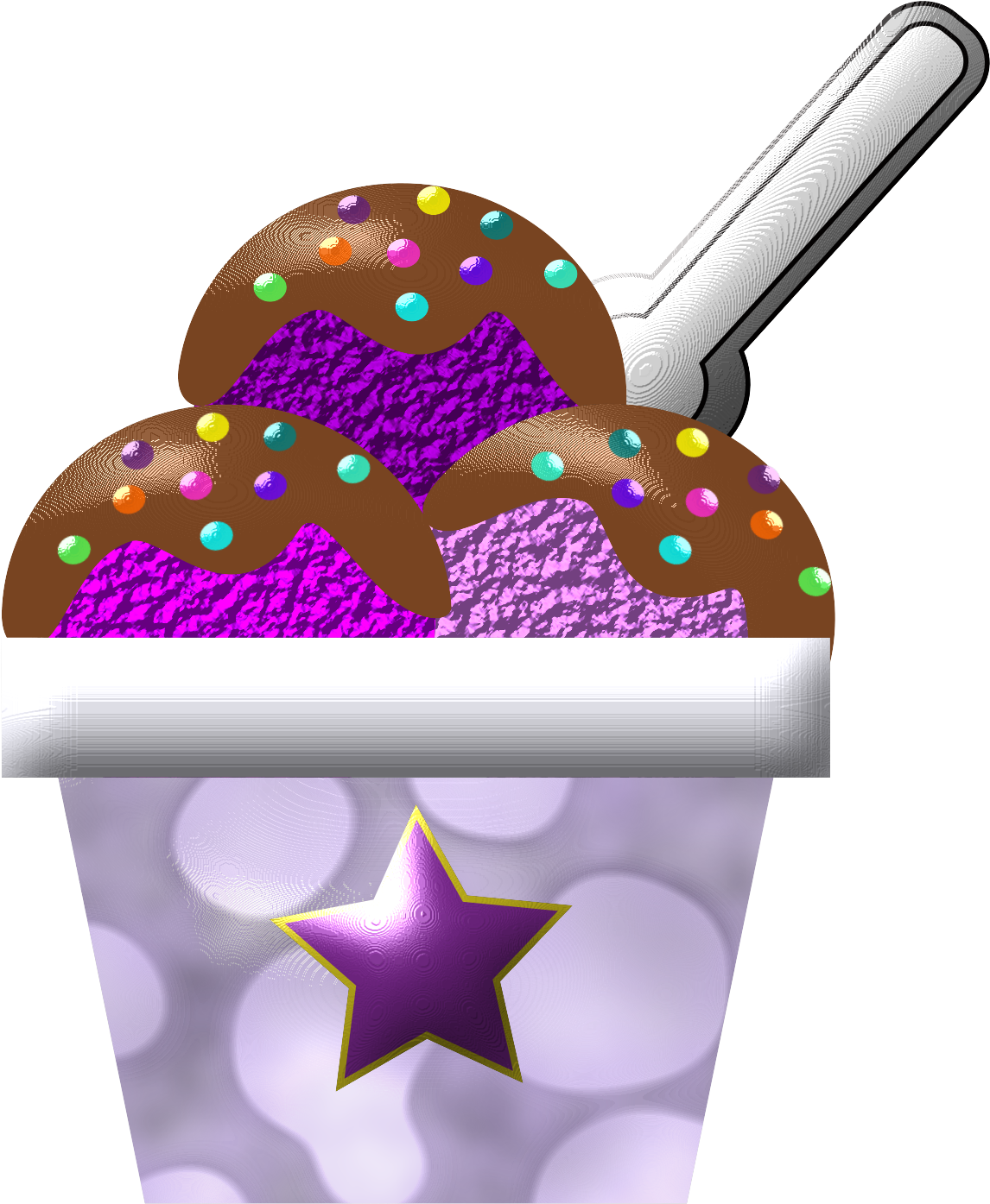 15 Helados (1294x1500), Png Download