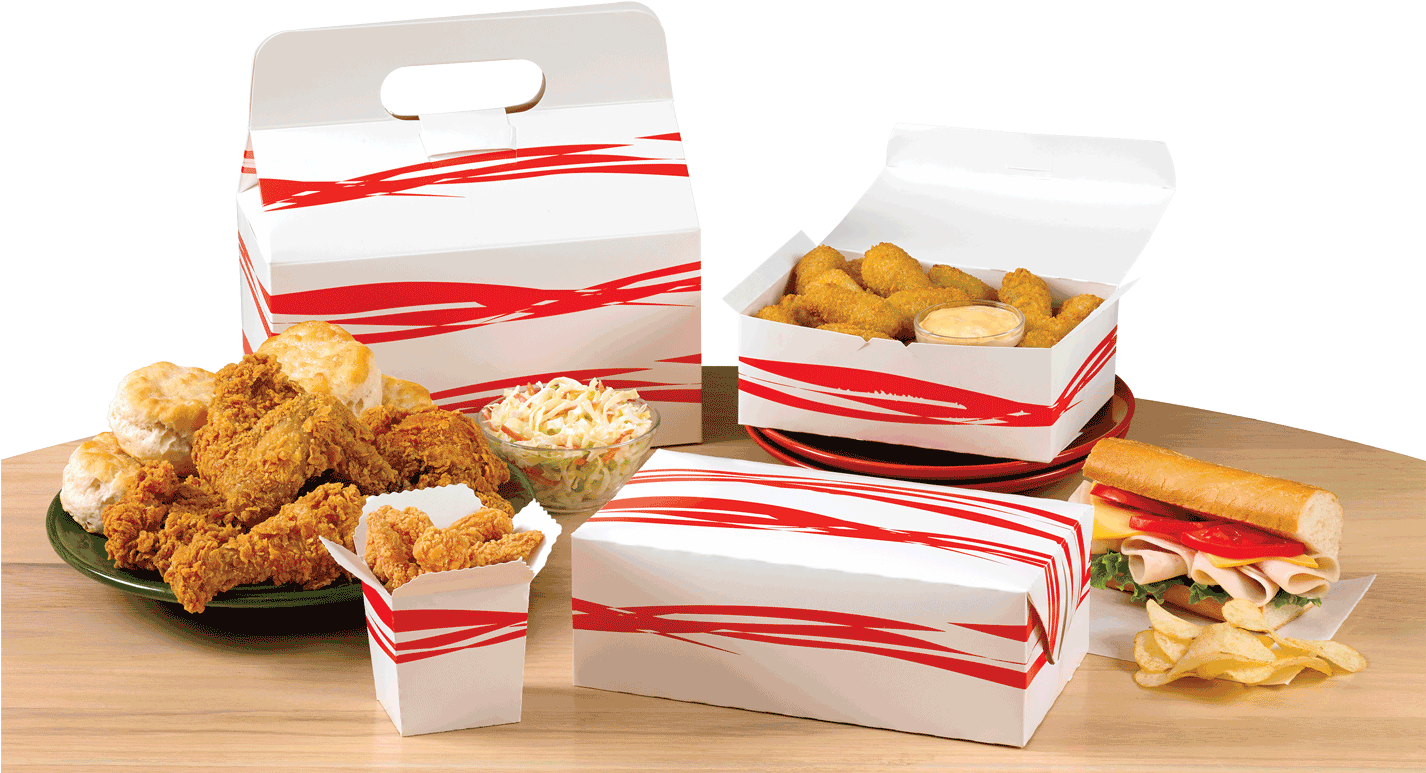 Fast Food Take Out Box (1425x795), Png Download