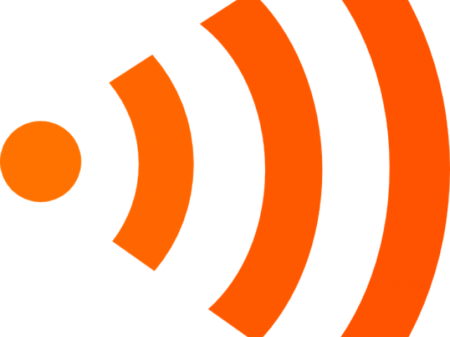 Wifi Clipart Radio Signal - Circle (640x480), Png Download