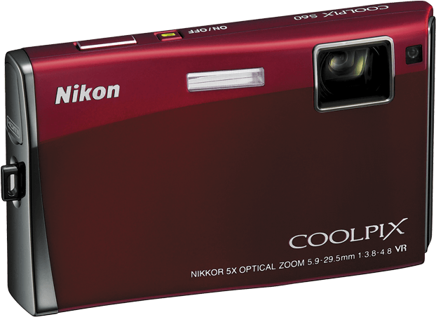 Coolpix S60 - Nikon Coolpix S60 (700x595), Png Download