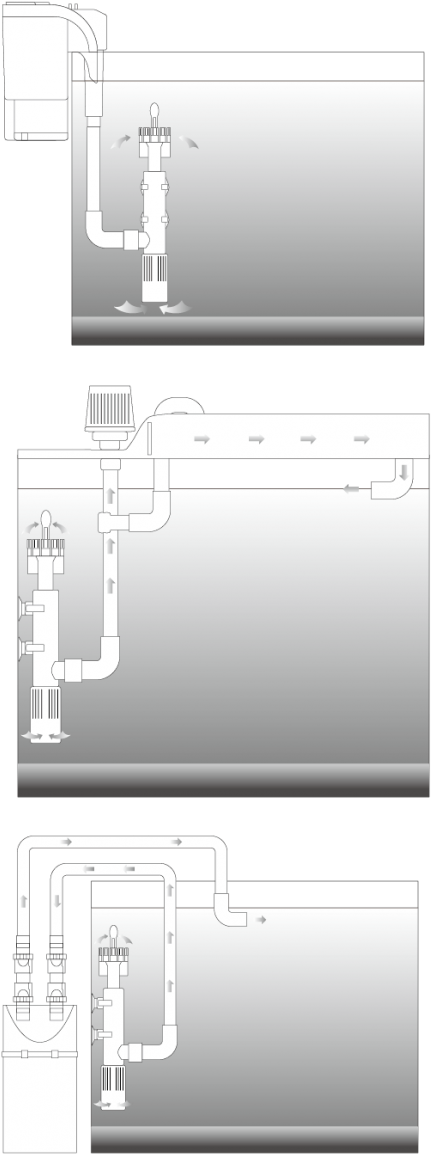 To Adjust The Surface Water Flow Rate, Simply Rotate - Diagram (499x1200), Png Download