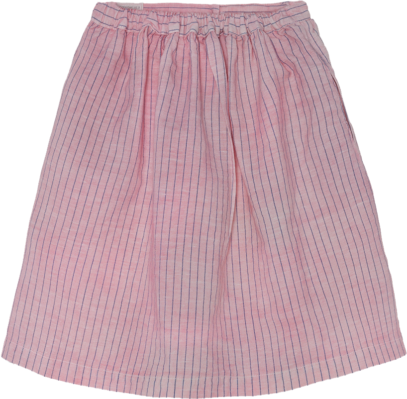 Yellow Pelota Stripes Strawberry Skirt - Miniskirt (1000x1000), Png Download