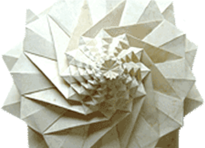 Art And Engineering-based Active Origami - Between The Folds (1000x563), Png Download