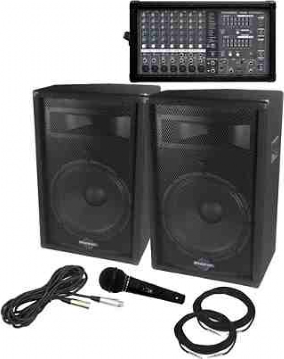 Phonic Powerpod 740 Pa System Powered Mixer - Alquiler Equipo De Sonido (1000x1000), Png Download