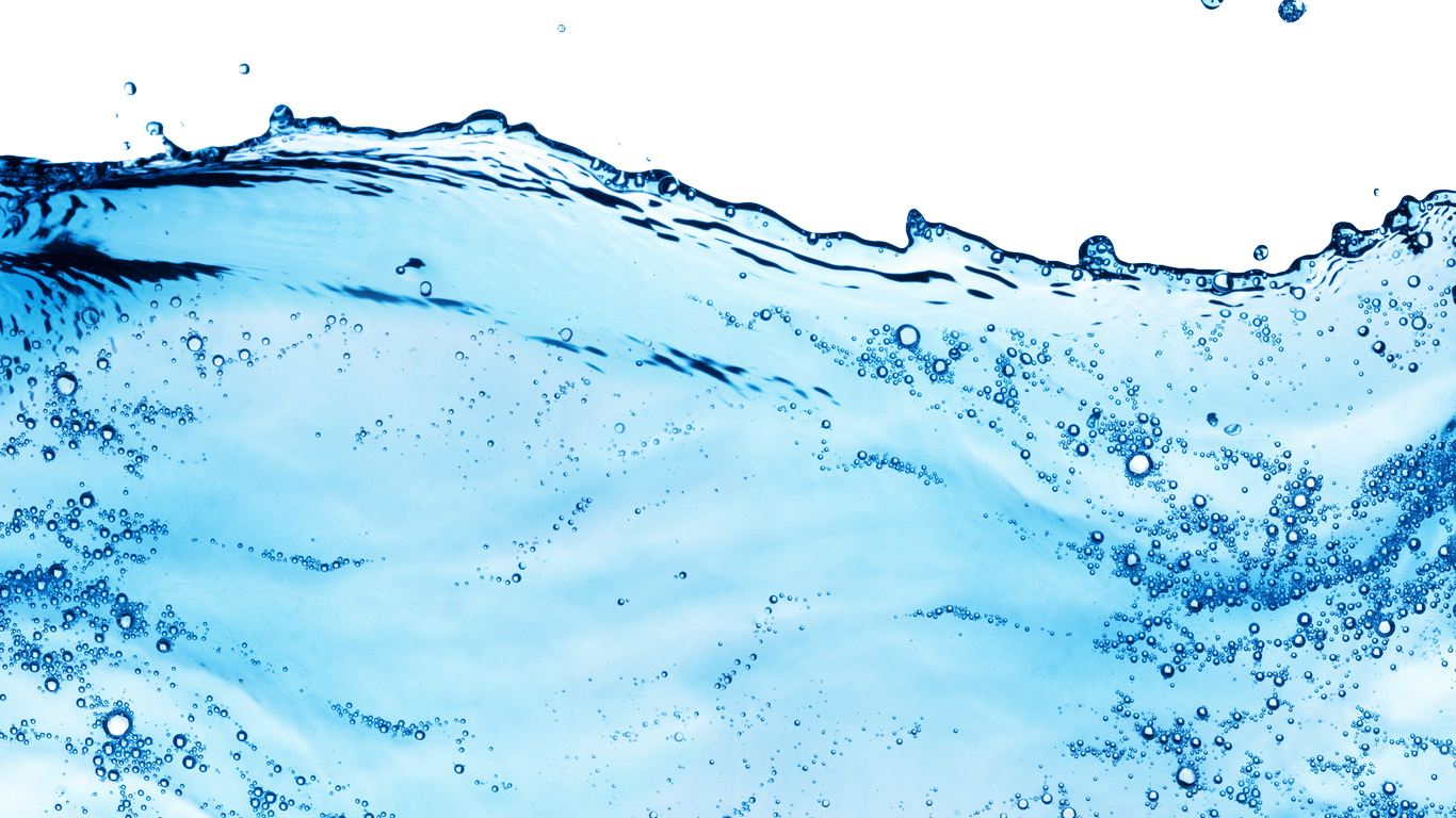 Water1 Png Source - Blue Water Transparent Background (1366x768), Png Download