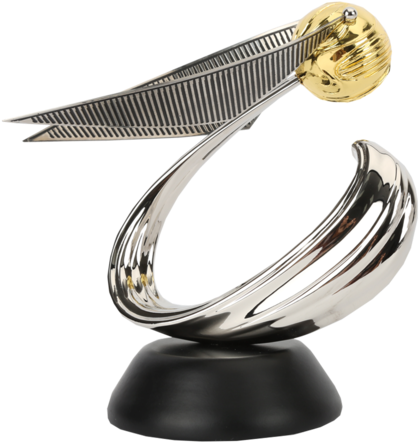 The Golden Snitch Sculpture002 Grande V=1549549259 - Golden Snitch Sculpture (528x600), Png Download