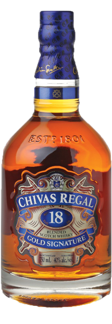 Chivas Regal 18 Year Old Blended Scotch 1l - Chivas Regal 18 (652x1060), Png Download