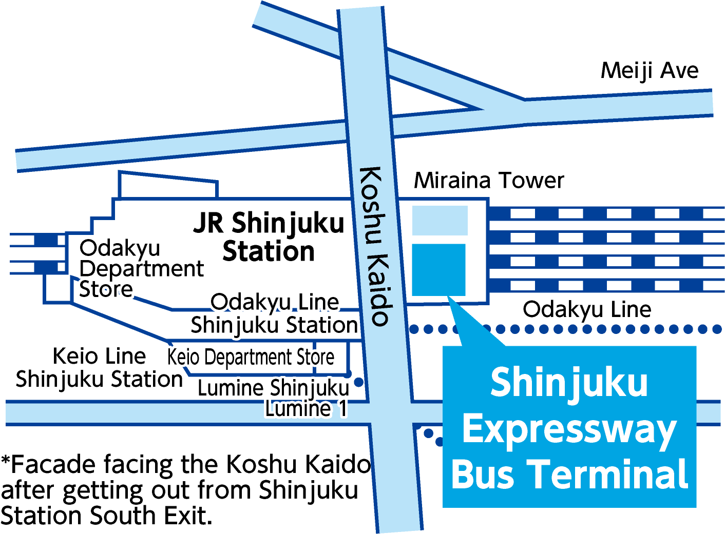 Bus Stop Map - Express (1460x1140), Png Download