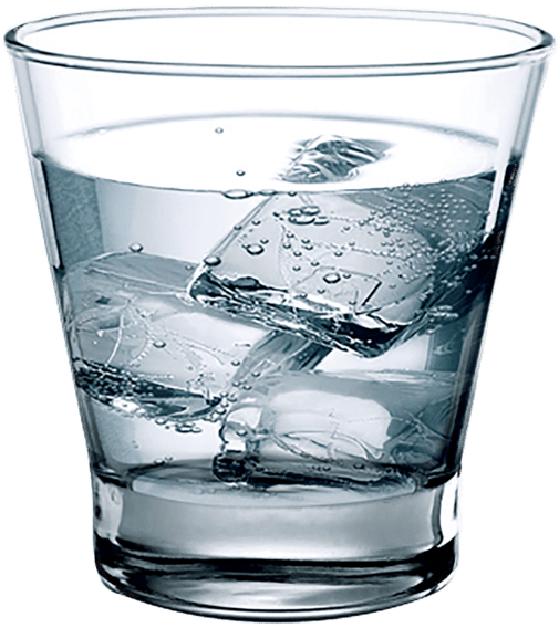 Water/whisky Glass - Ocean Studio Rock Glass (640x960), Png Download