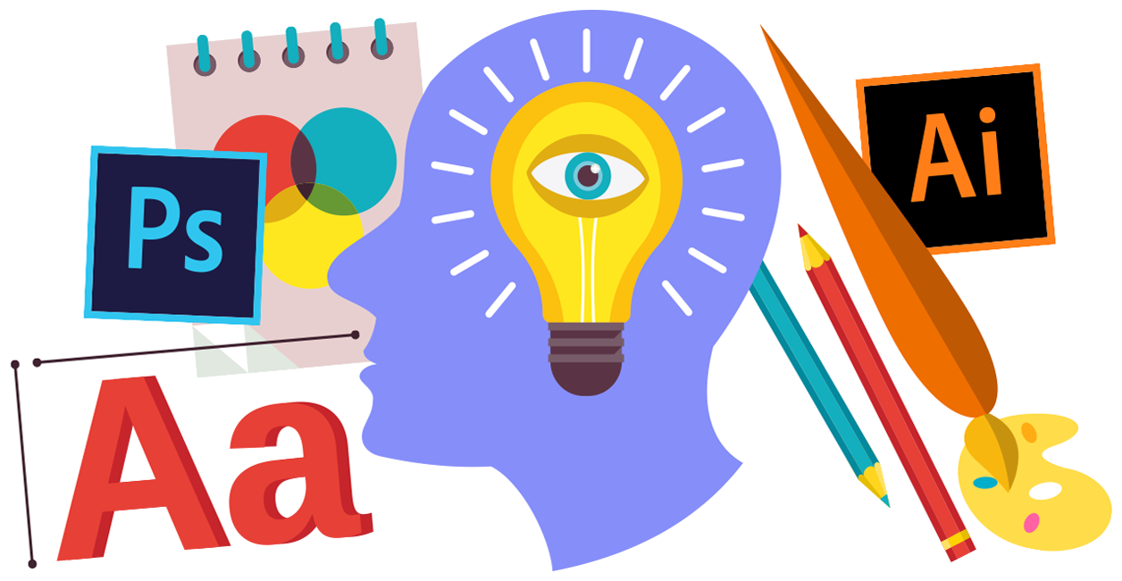 Media Explode Graphic Design - Adobe Illustrator (1256x651), Png Download