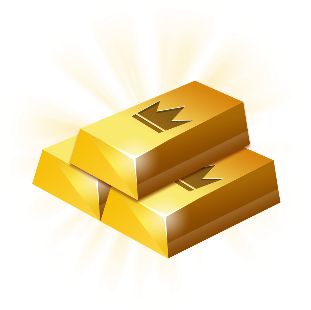 Gold Rookie Stack Burst - Box (1100x1100), Png Download