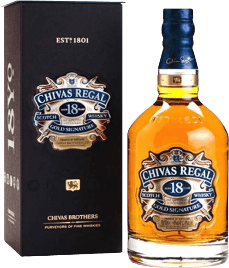 Chivas Regal 18yo 75cl (600x600), Png Download