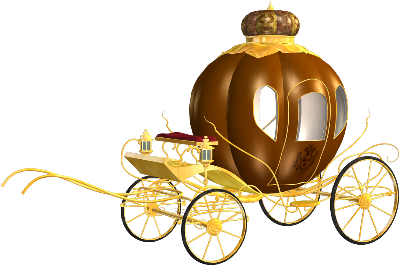 Cinderella Pumpkin Carriage Png (1315x873), Png Download