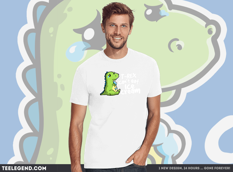 Sad T-rex - Shirt (770x570), Png Download