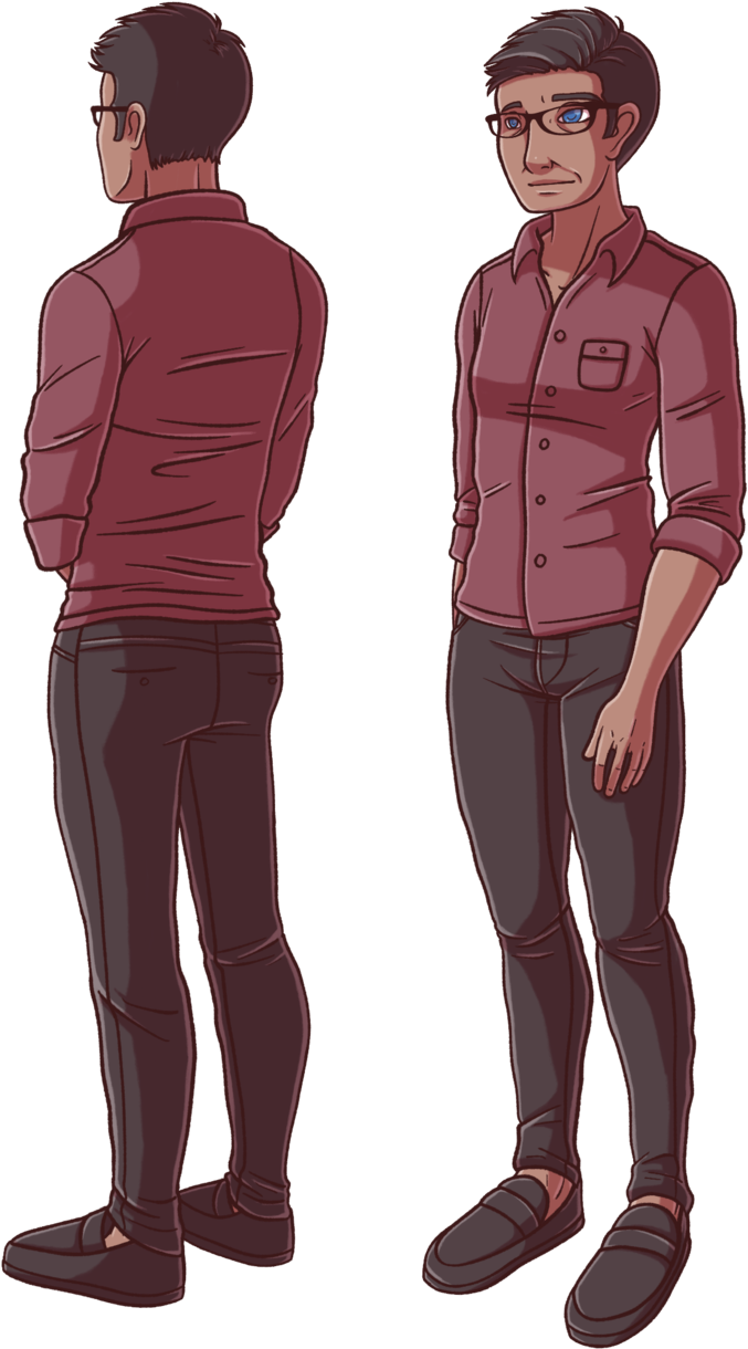 Patrick Dress Shirt - Standing (1000x1391), Png Download