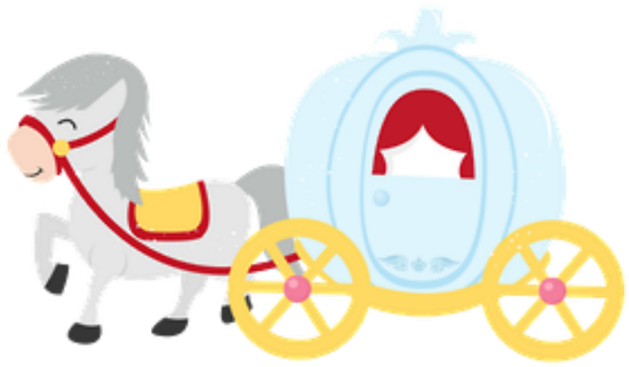 Carriage Clipart Baby Cinderella - Princess Cinderella Tsum Tsum (640x480), Png Download
