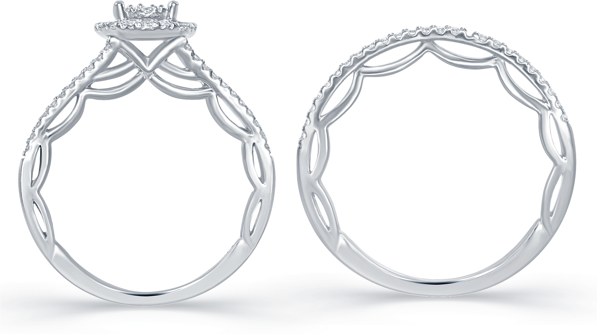 Majestic Princess - Earrings (2000x2000), Png Download