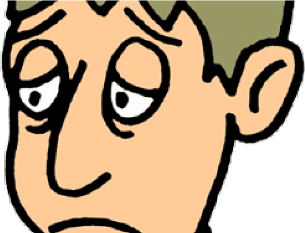 Grieve Clipart Sad Man - Dad Is Sad Clipart (640x480), Png Download
