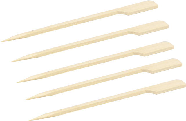 Biodore® Cocktail Sticks, Cocktail Stick, Teppo Skewer, - Blade (640x640), Png Download