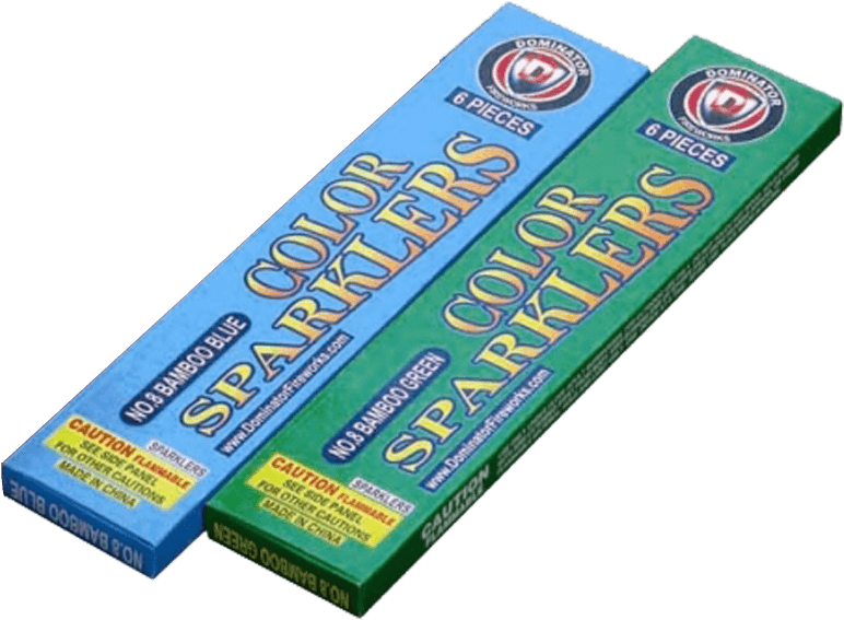 20" Color Sparkler Bamboo - Sparkler (1200x1200), Png Download