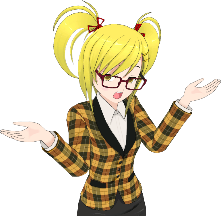 6 Sep - Cartoon Anime Girl Png (770x755), Png Download