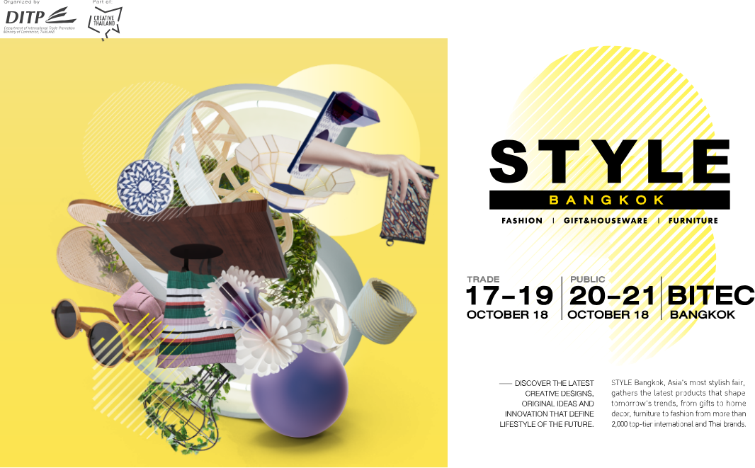 Banner-key - Style Bangkok Fair 2018 (1066x661), Png Download