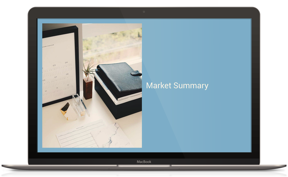 Business Plan Template Market Summary - Secretaria Plano De Fundo (1000x615), Png Download