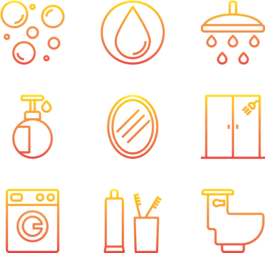 Png Transparent Toilet Icons Free Home Decoration - Circle (600x564), Png Download