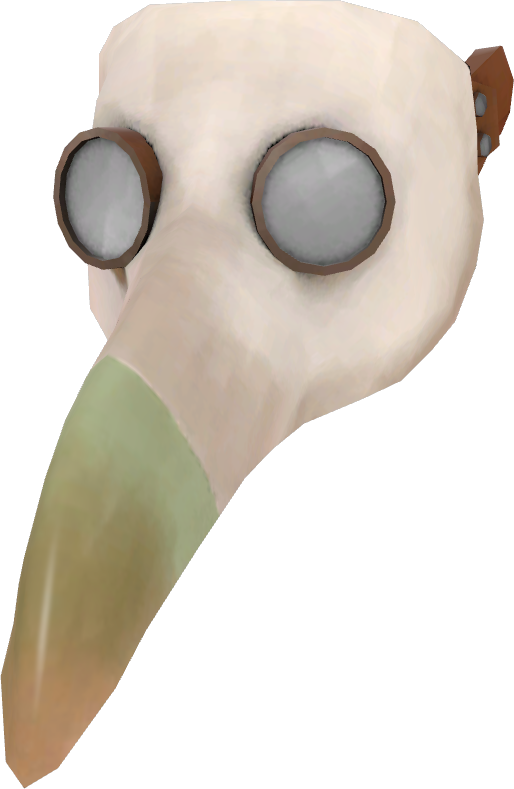 Painted Blighted Beak Bcddb3 - Png Plague Doctor Mask (514x789), Png Download