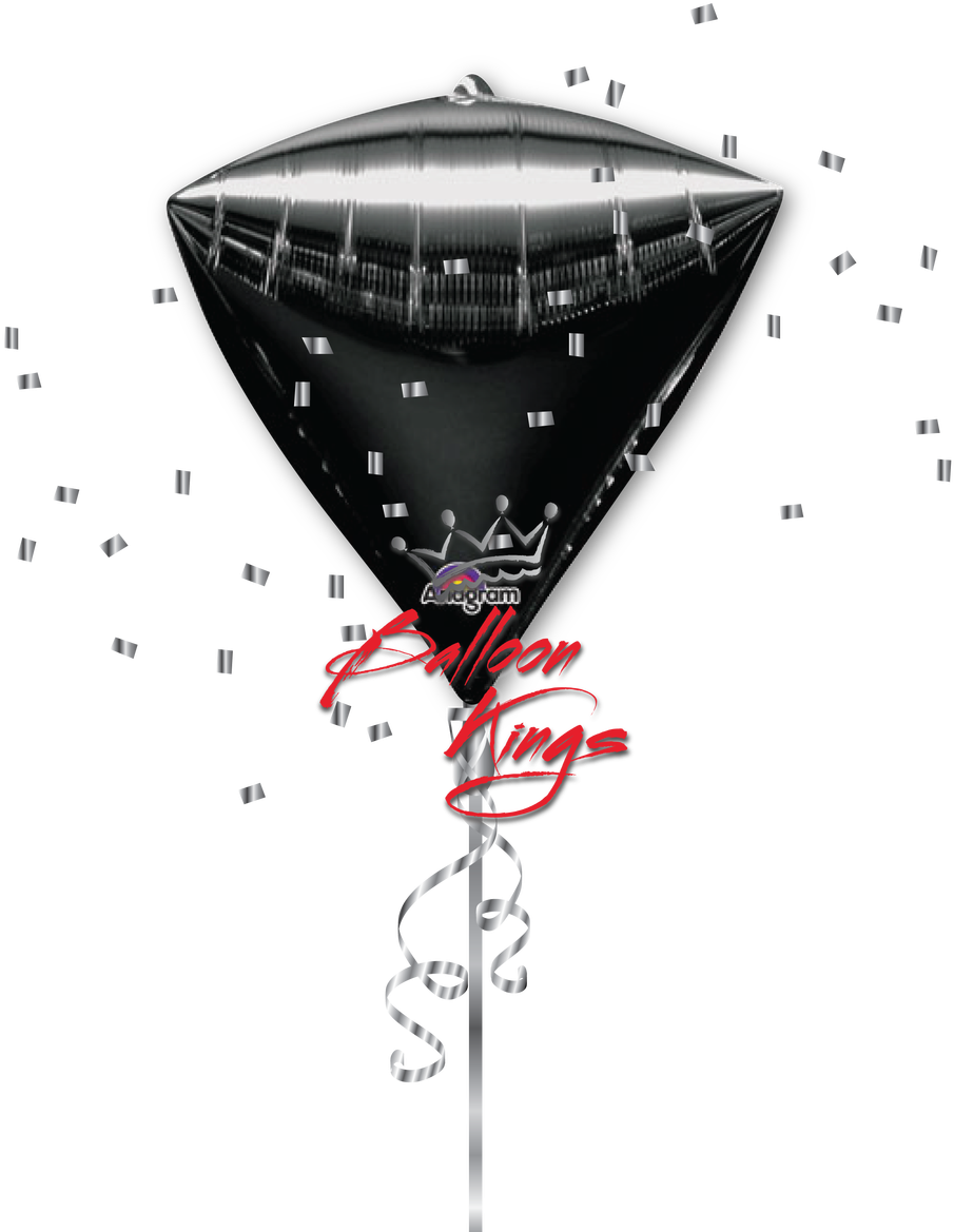 Diamondz Black - Illustration (1068x1280), Png Download