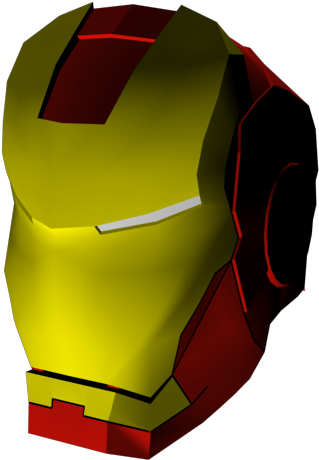 I Added 3 Points Of Light To Give The Armor More Depth, - Iron Man (1024x768), Png Download