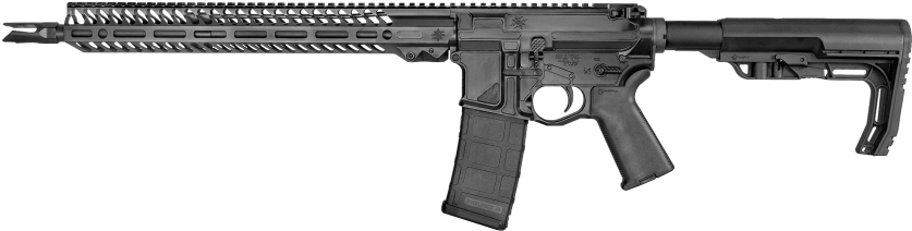 223 Wylde 16" 416 5r - Emg F1 Firearms Bdr 15 3g (870x380), Png Download