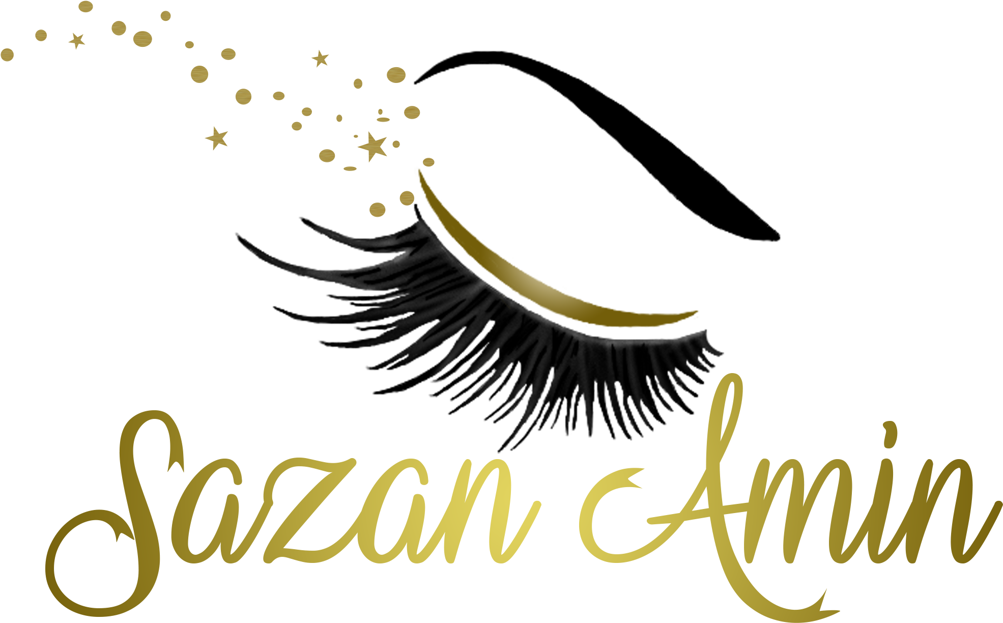 Makeup Beauty By Sazan Amin - Sazan Amin Makeup (2400x1242), Png Download