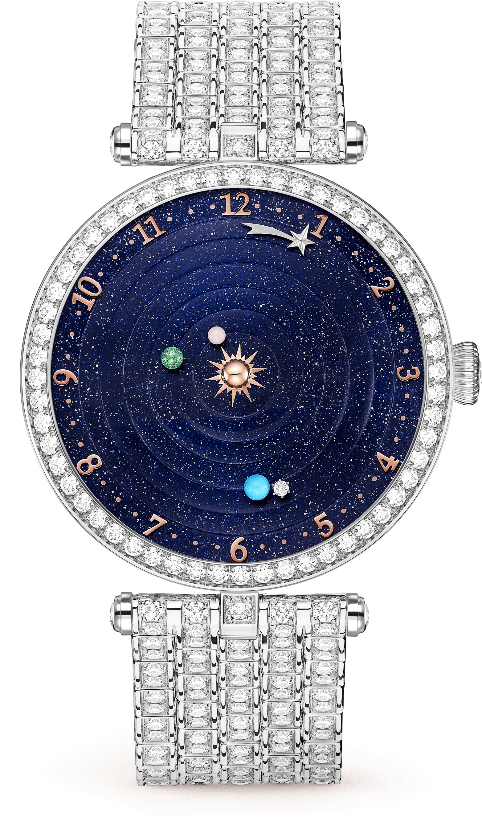 Lady Arpels Planétarium Watch - Lady Arpels Planetarium Watch Price (3000x3000), Png Download