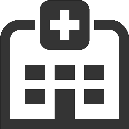 The Central Location For Texas Cte Instructional And - Hospital Icon White Png (618x618), Png Download
