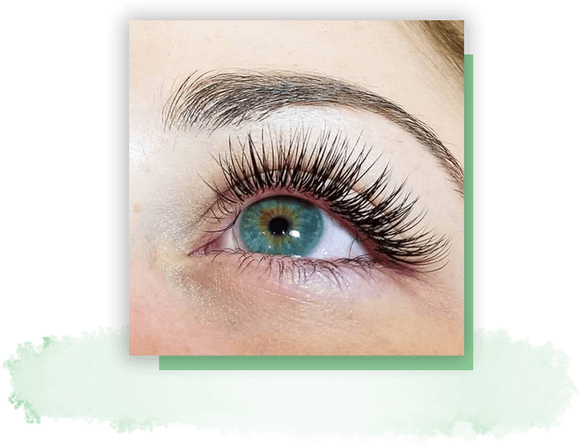 Lash Extensions - Eyelash Extensions (872x851), Png Download