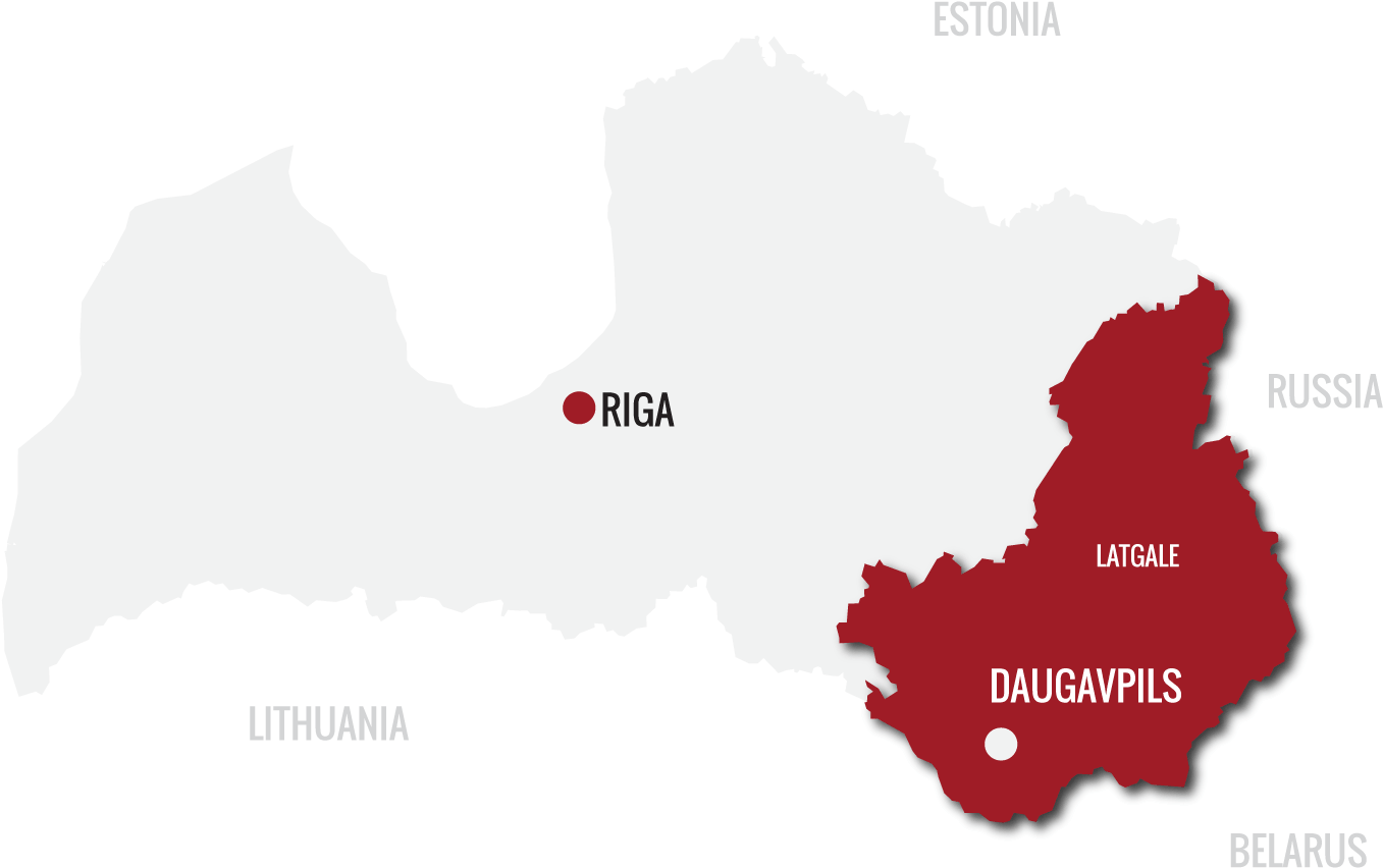 One Of The Four Provinces Of Latvia, Nothing More, - Magellan (1357x865), Png Download