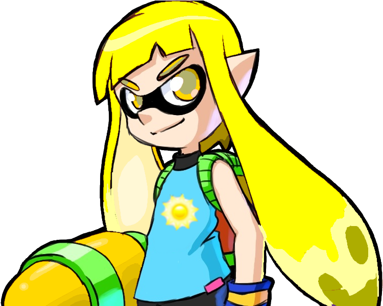 Sunny - Splatoon Personajes Femeninos (800x600), Png Download
