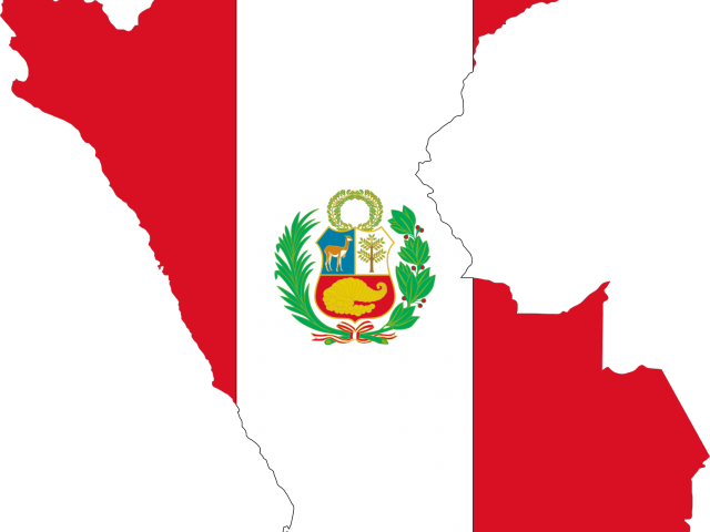 Turkey Flag Clipart Transparent - Pais De Peru Png (640x480), Png Download