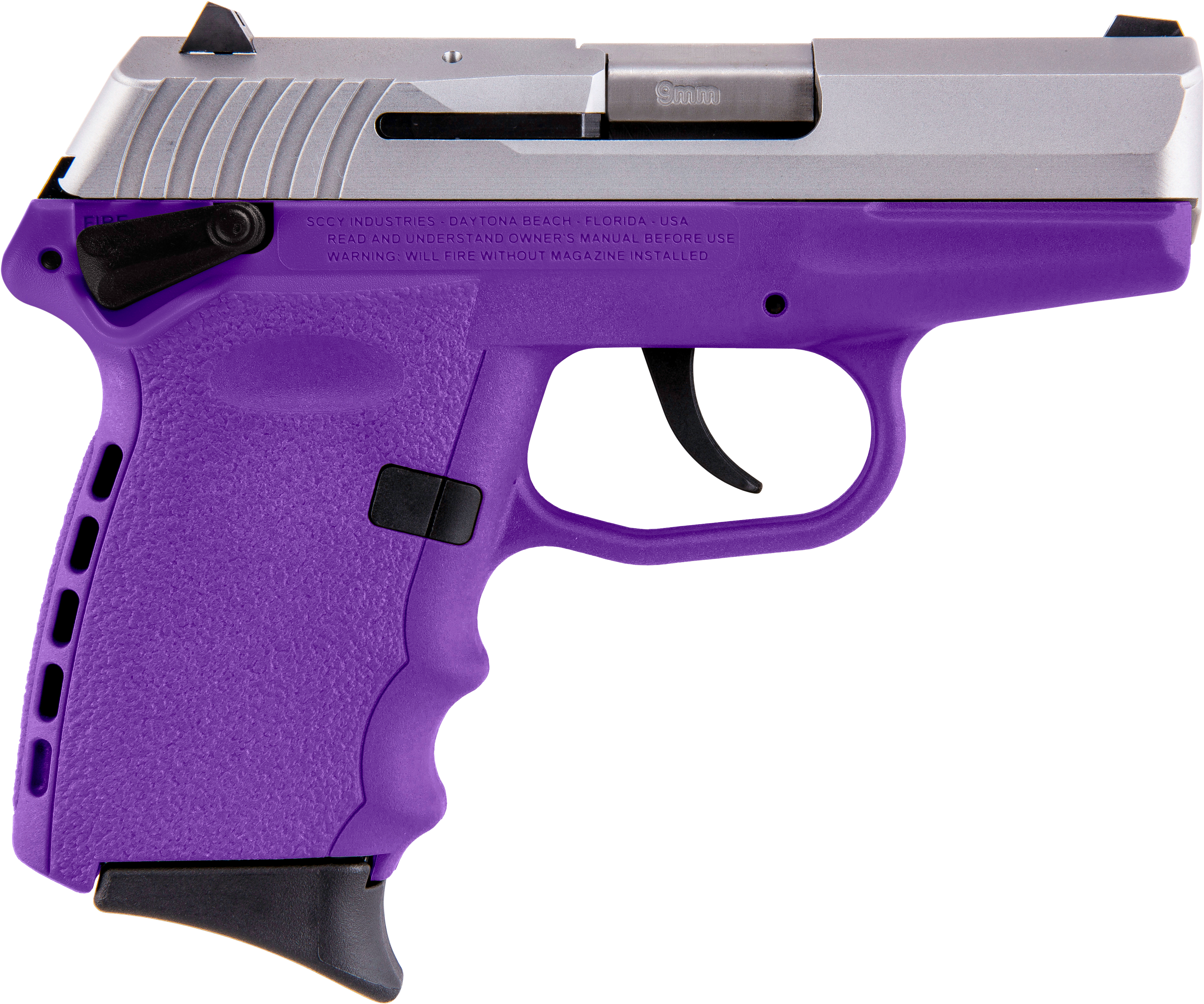 Sccy Industries Cpx1ttpu Cpx-1 Double 9mm - Sky Pistol (3891x3229), Png Download